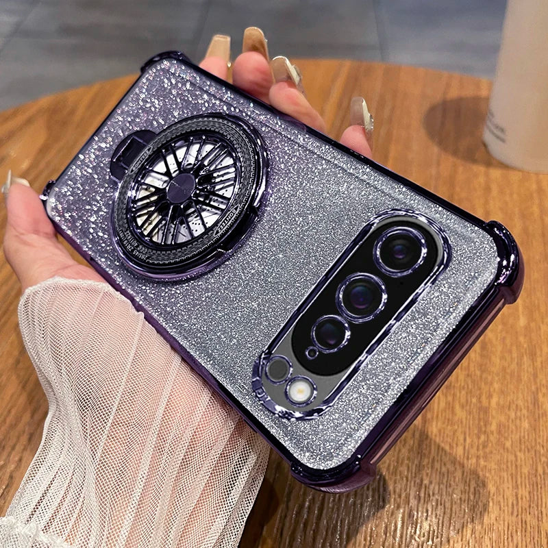 Glitzernde Silikonhülle für Google Pixel 10