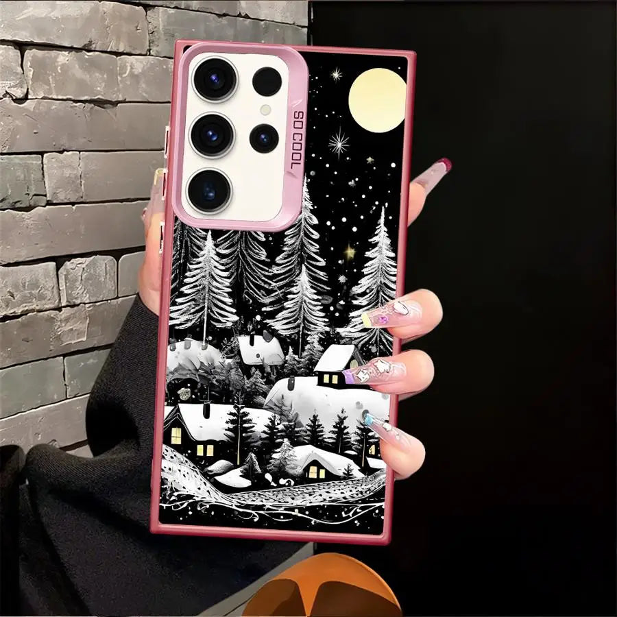 Weihnachts Handyhülle für Samsung S25