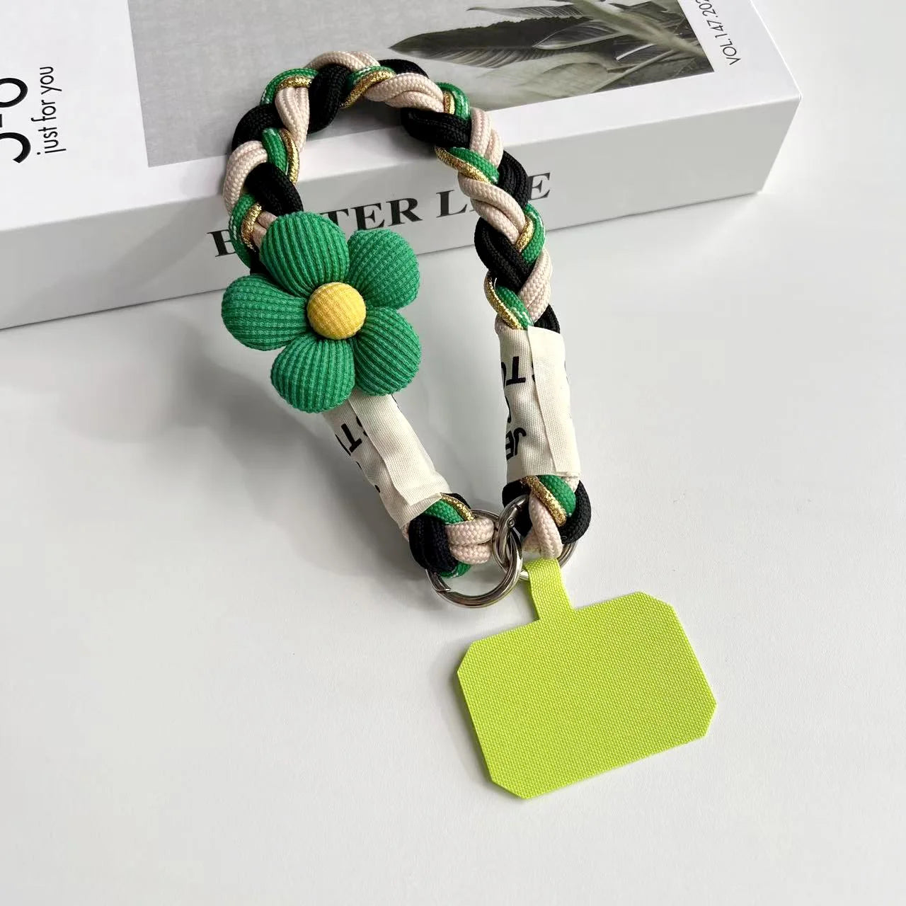 Geflochtenes Handyband kurz & robust – Anti-Verlust