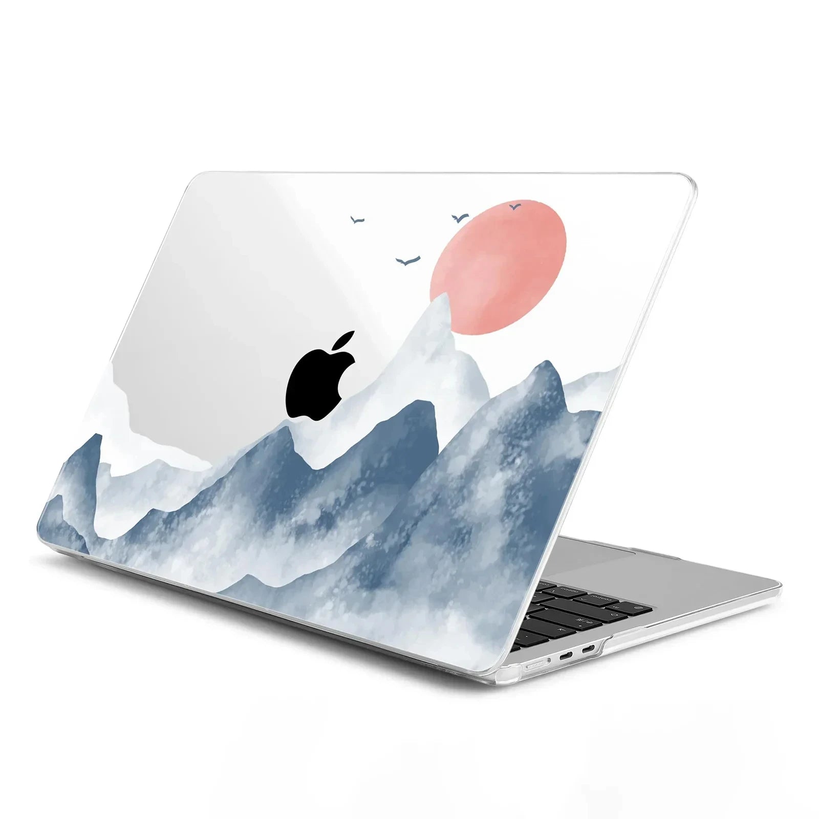 Hard shell case with print for MacBook