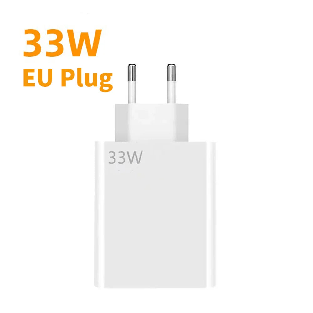 33W USB Schnellladegerät EU/US Stecker