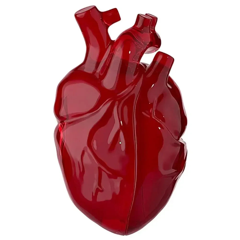 Coole Herz Airpods Hülle 3D Silikon Rot