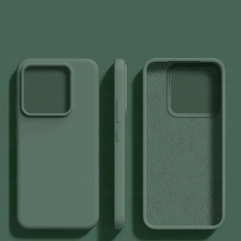 Luxus Flüssigsilikon Hülle für Xiaomi & Redmi