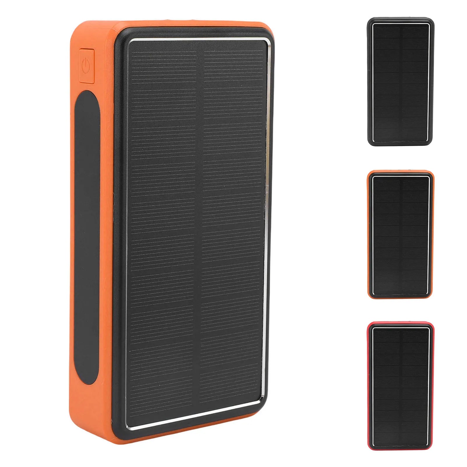 Solar Powerbank 50000 mAh mit LED & USB-Alu-Case