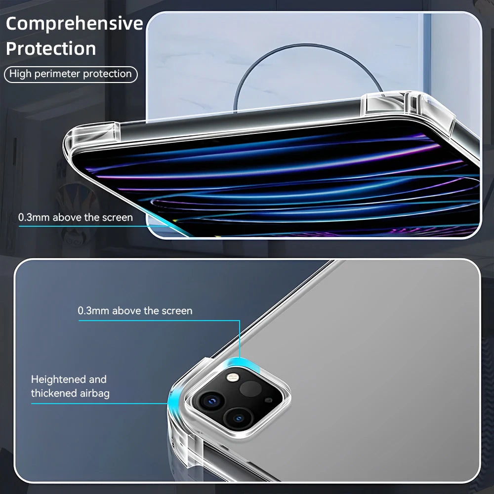 Transparente TPU-Hülle iPad