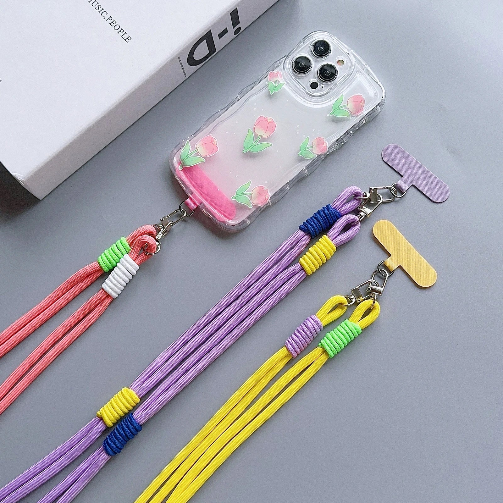 Personalisierter Trend Doppel-Farbiger Handy-Lanyard