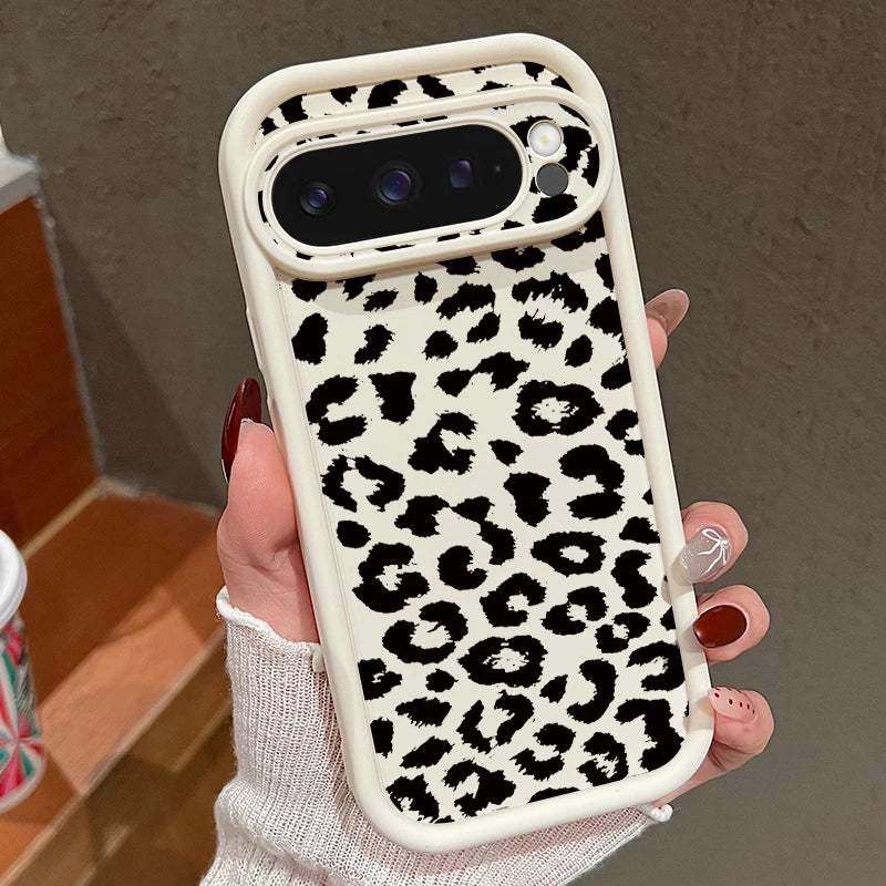 Leoparden TPU-Hülle für Pixel 7–9 Pro