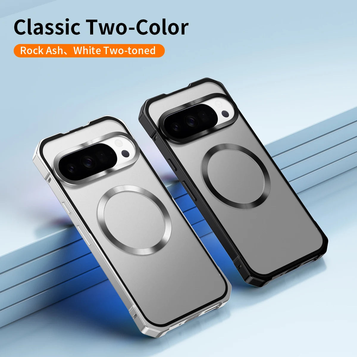 Aluminium Metallhülle für Google Pixel 10, Stoßfest