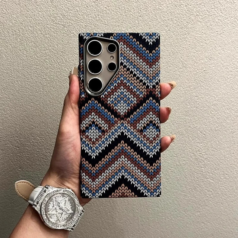 Carbon Fiber Magsafe Hülle für Samsung Galaxy S25