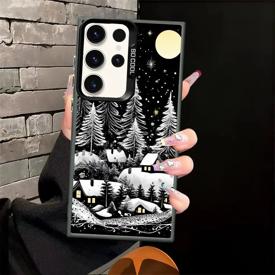 Weihnachts Handyhülle für Samsung S25