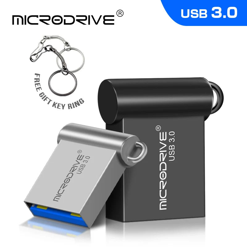 Super Mini USB 3.0 Stick Metall 64 GB