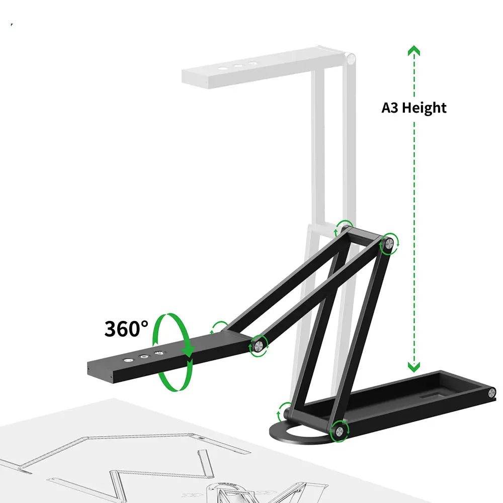 4K document scanner & webcam with microphone