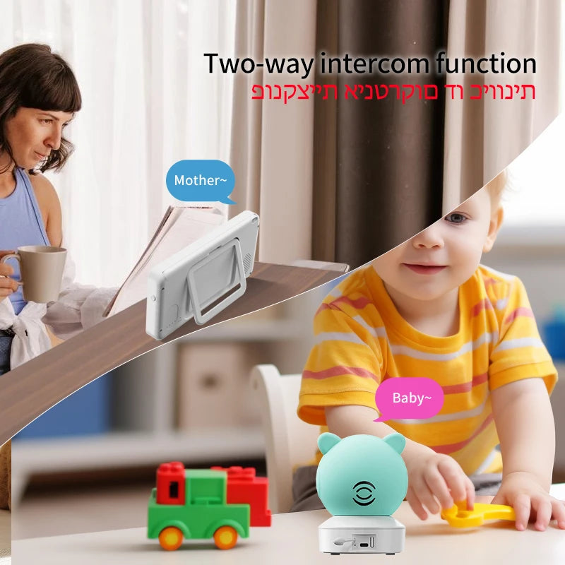 5-Zoll HD Babyphone mit Tuya App Fernsteuerung