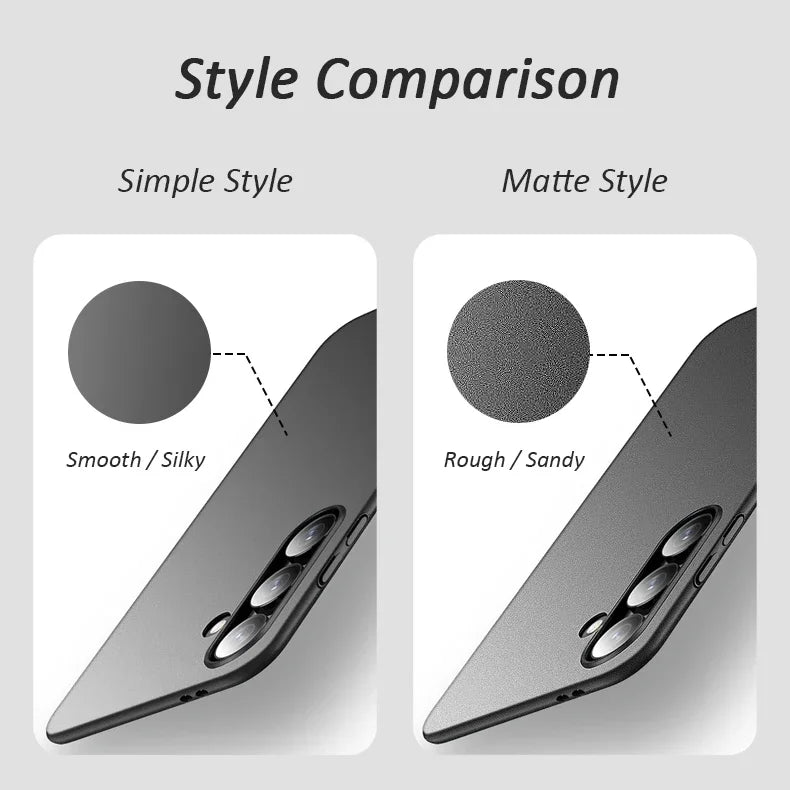 Stoßfeste Hülle Galaxy S25 Ultra Slim Frosted