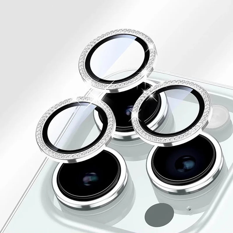 Bling Diamant Kamera Schutz iPhone