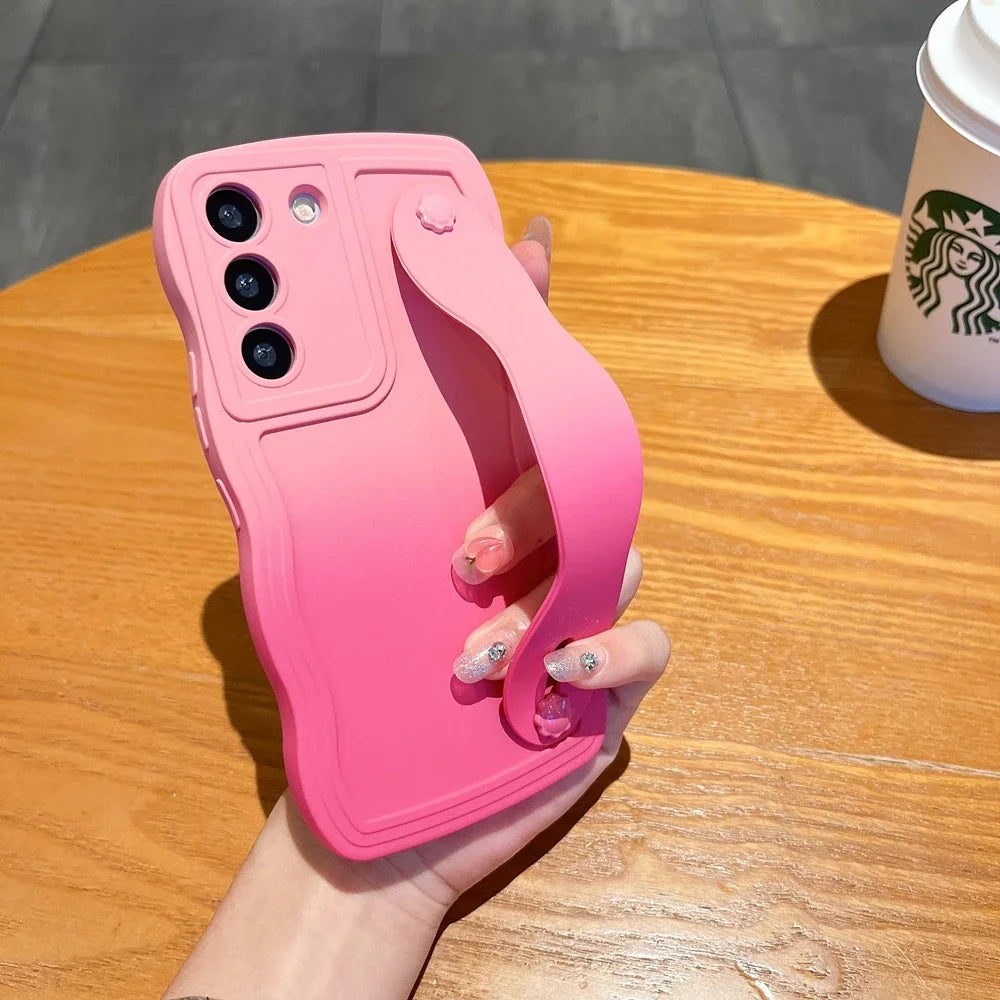 Gradient armband case with holder for Galaxy