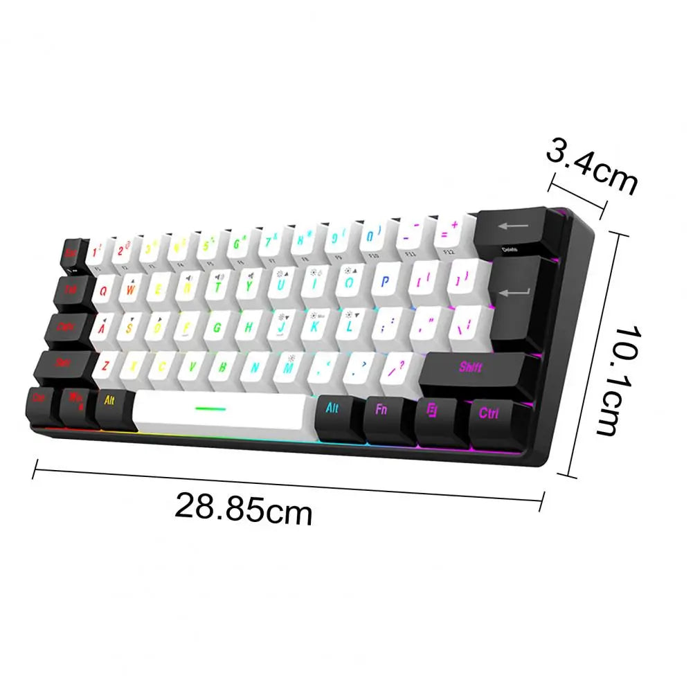 61-Tasten Mechanische Mini Tastatur
