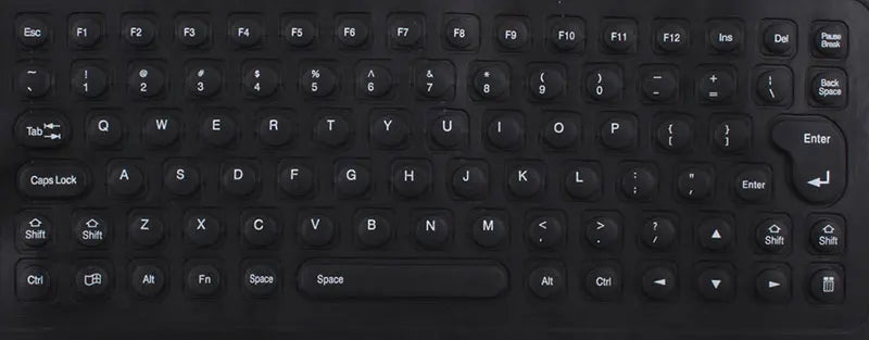 Flexible Mini-USB-Silikontastatur