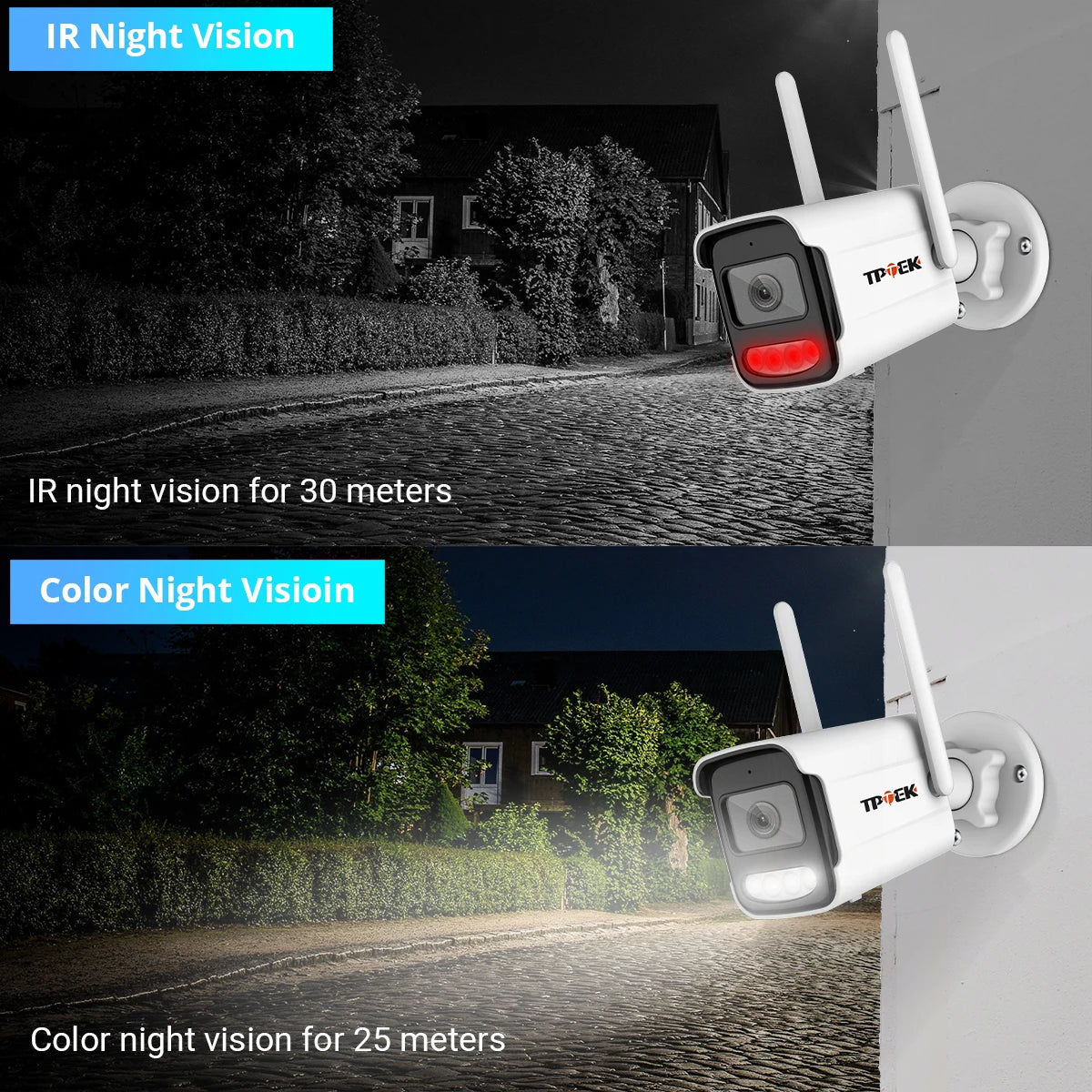 4K 8MP IP Überwachungskamera Outdoor WiFi