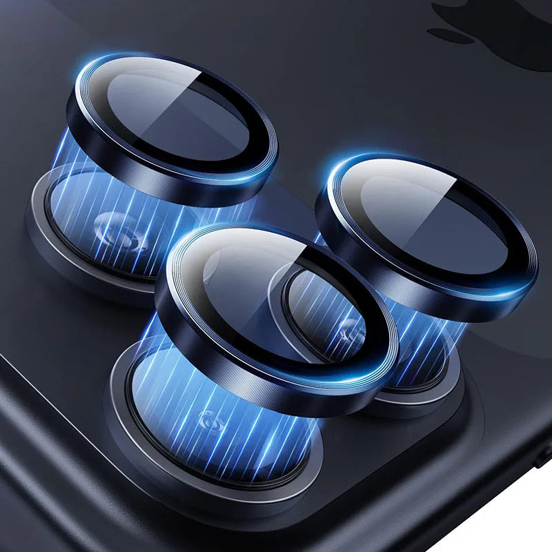 Alu Kamera Linsenschutz Glas für iPhone 17 Pro Max