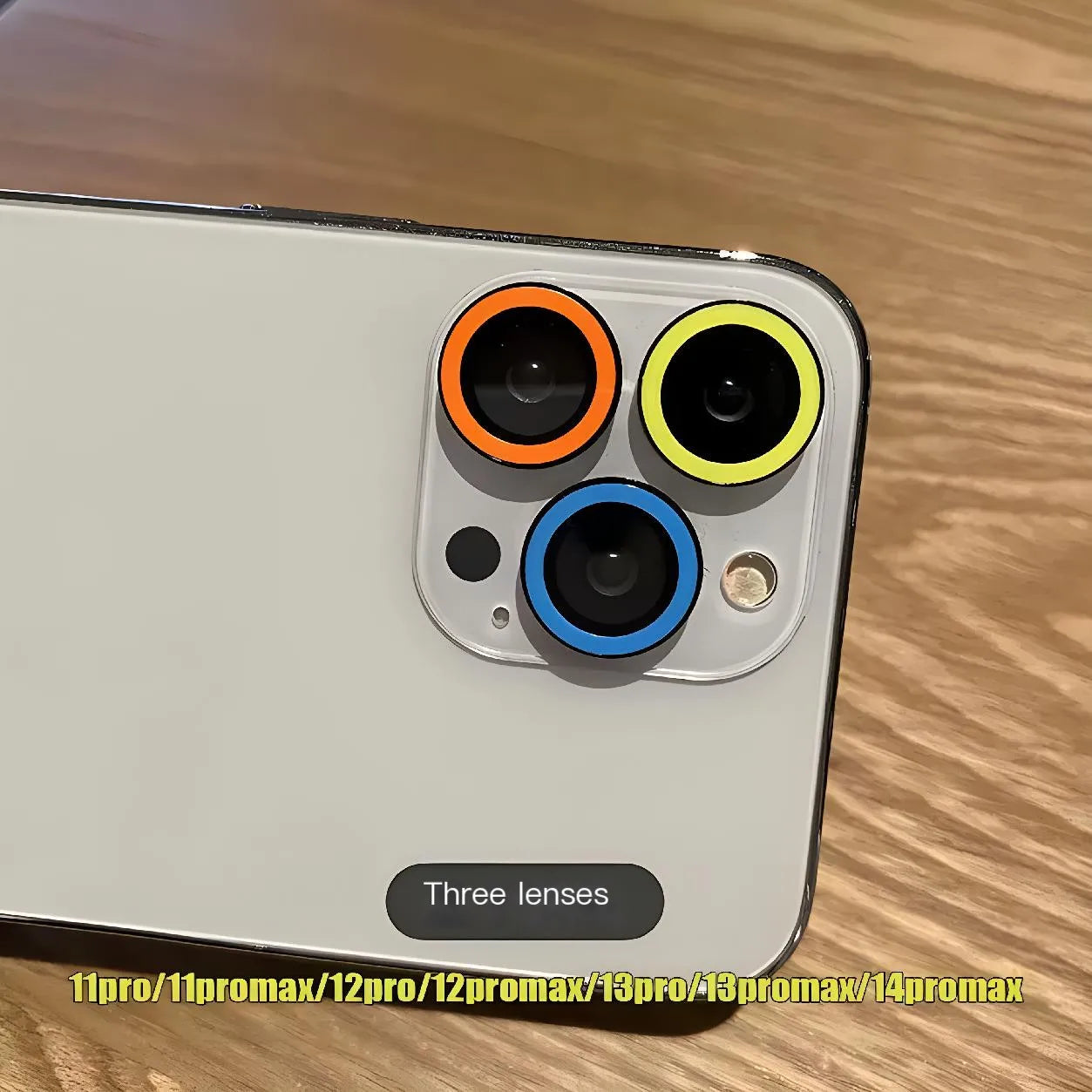 Leuchtende Keramik-Kamera-Schutzfolie iPhone