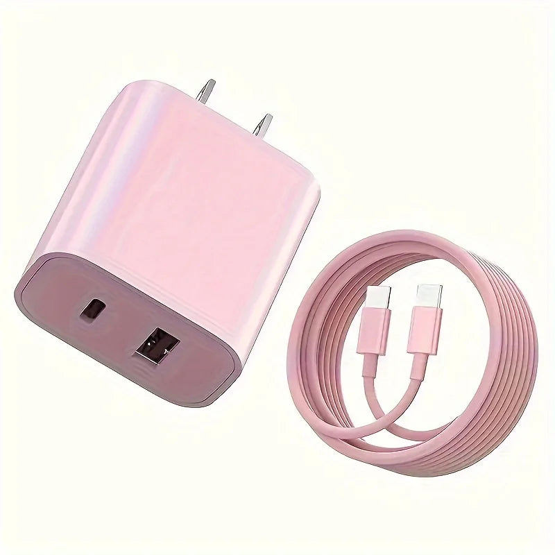 20W USB-C Schnellladegerät mit Kabel