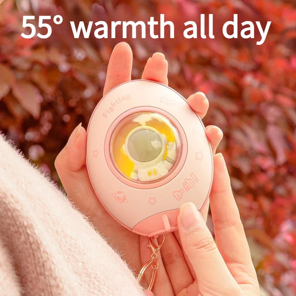 Portable Hand Warmer 5000mAh Power Bank with Light