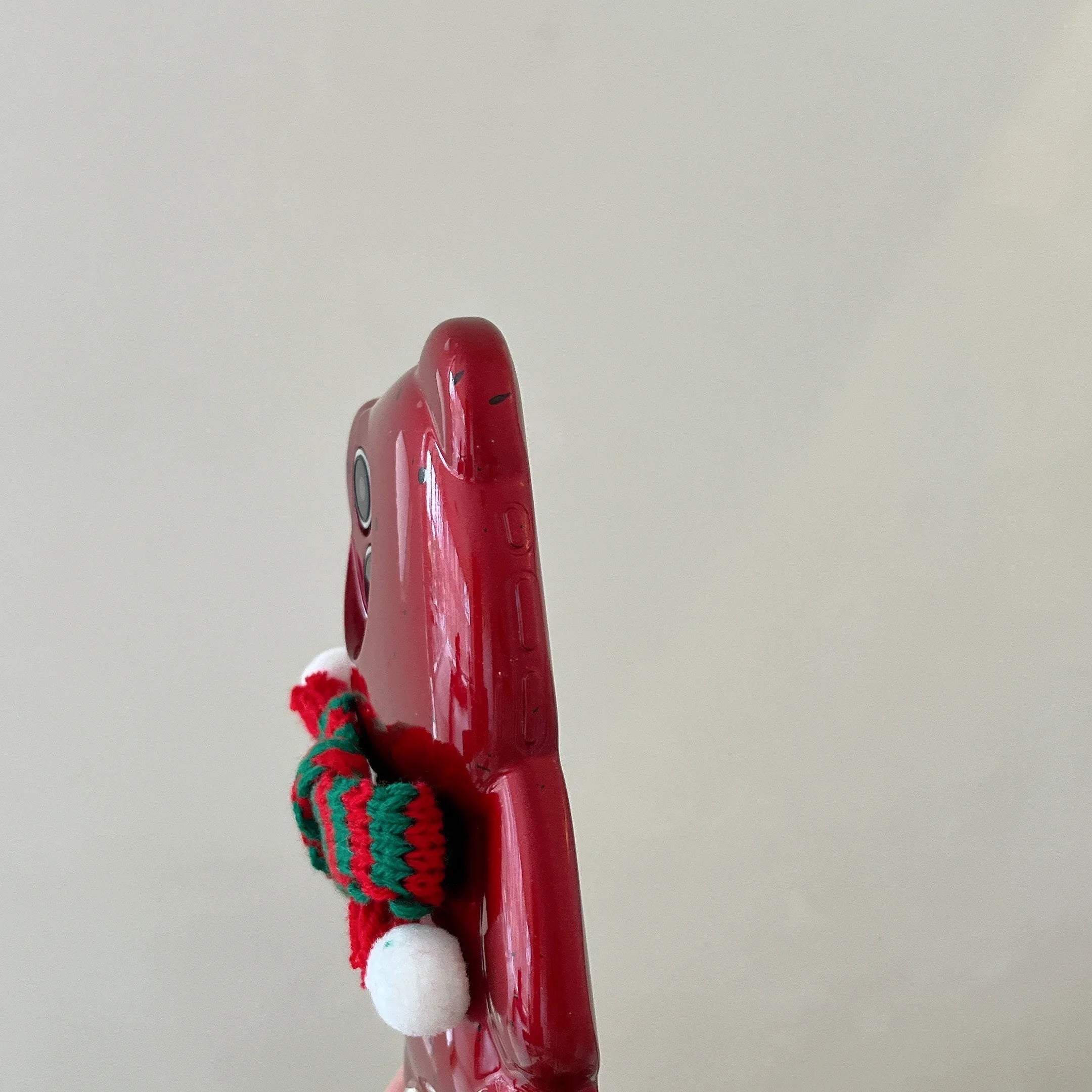 Christmas Bear Case for iPhone 16 Soft