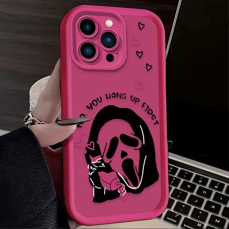 Scream Ghost Call Case for iPhone 16