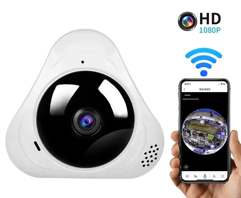 360° WLAN Panoramakamera 1080P mit Nachtsicht
