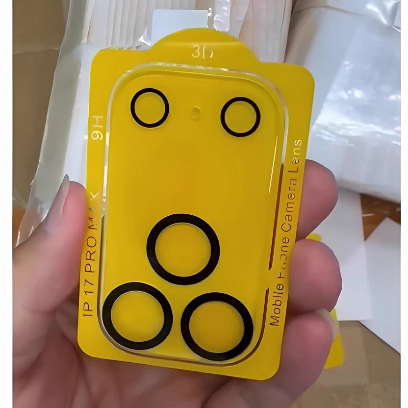 Kamera Panzerglas Schutz Set für iPhone 17 Pro Max