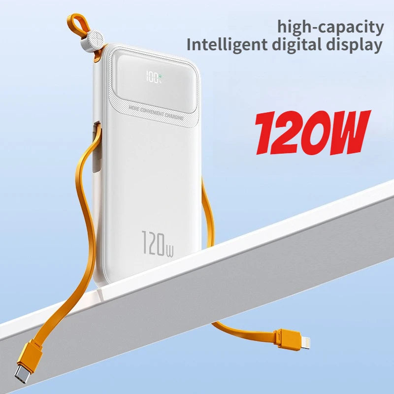 Mini Powerbank 10000mAh 120W Schnell