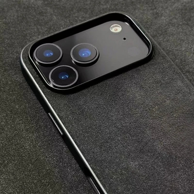 Alcantara Wildleder Hülle iPhone 17 Pro Max