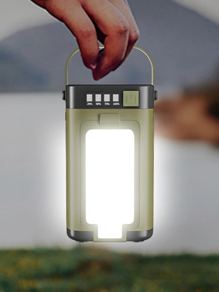 Solar Powerbank Laterne Camping LED