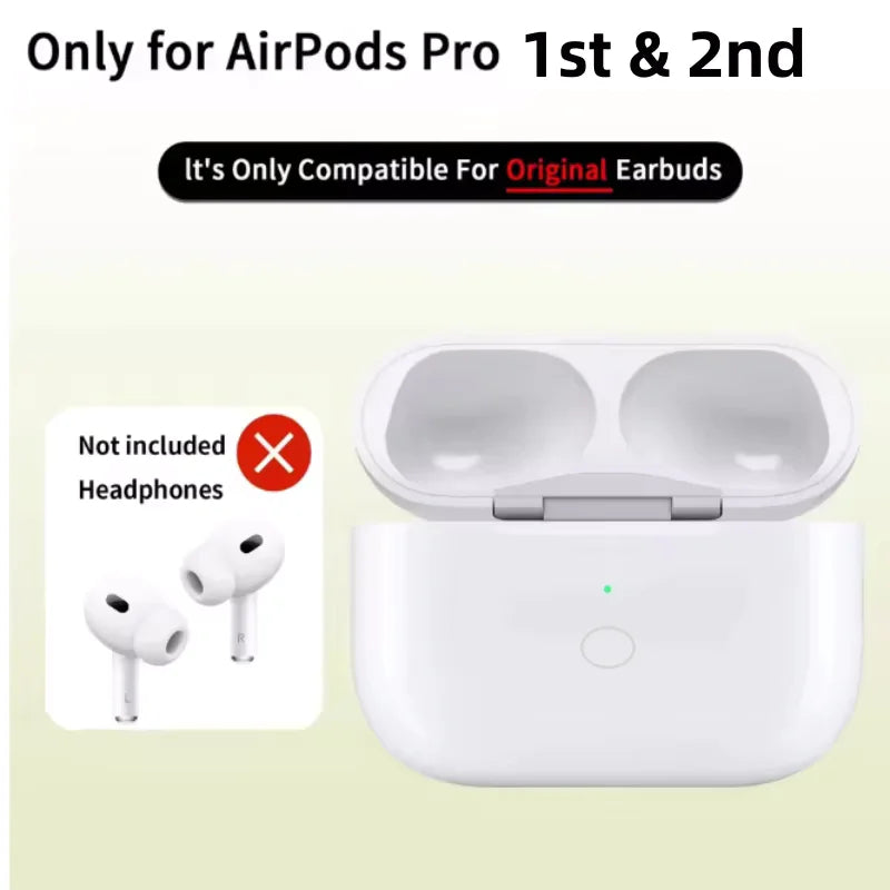 Drahtlose AirPods Ladehülle Ersatzbox mit Pairing