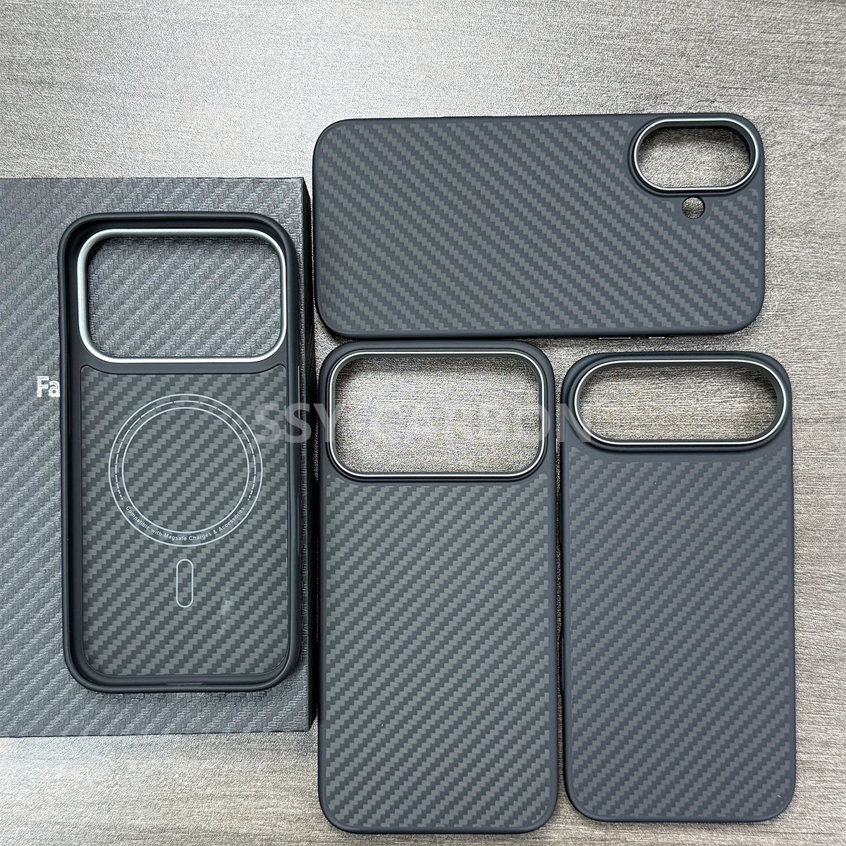 Echte Kohlefaser Hülle für iPhone 17 Serie