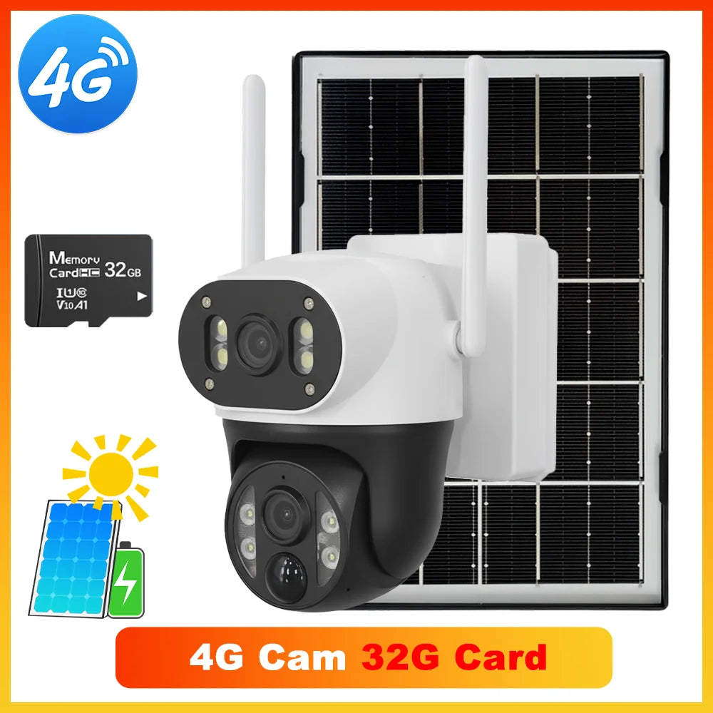 Solar WLAN Outdoor Kamera mit 8MP und Nachtsicht
