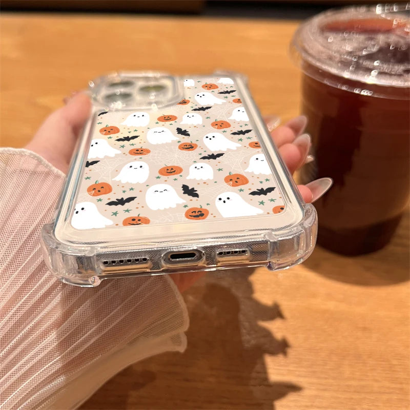 Süße Halloween Kürbis Hülle iPhone 17