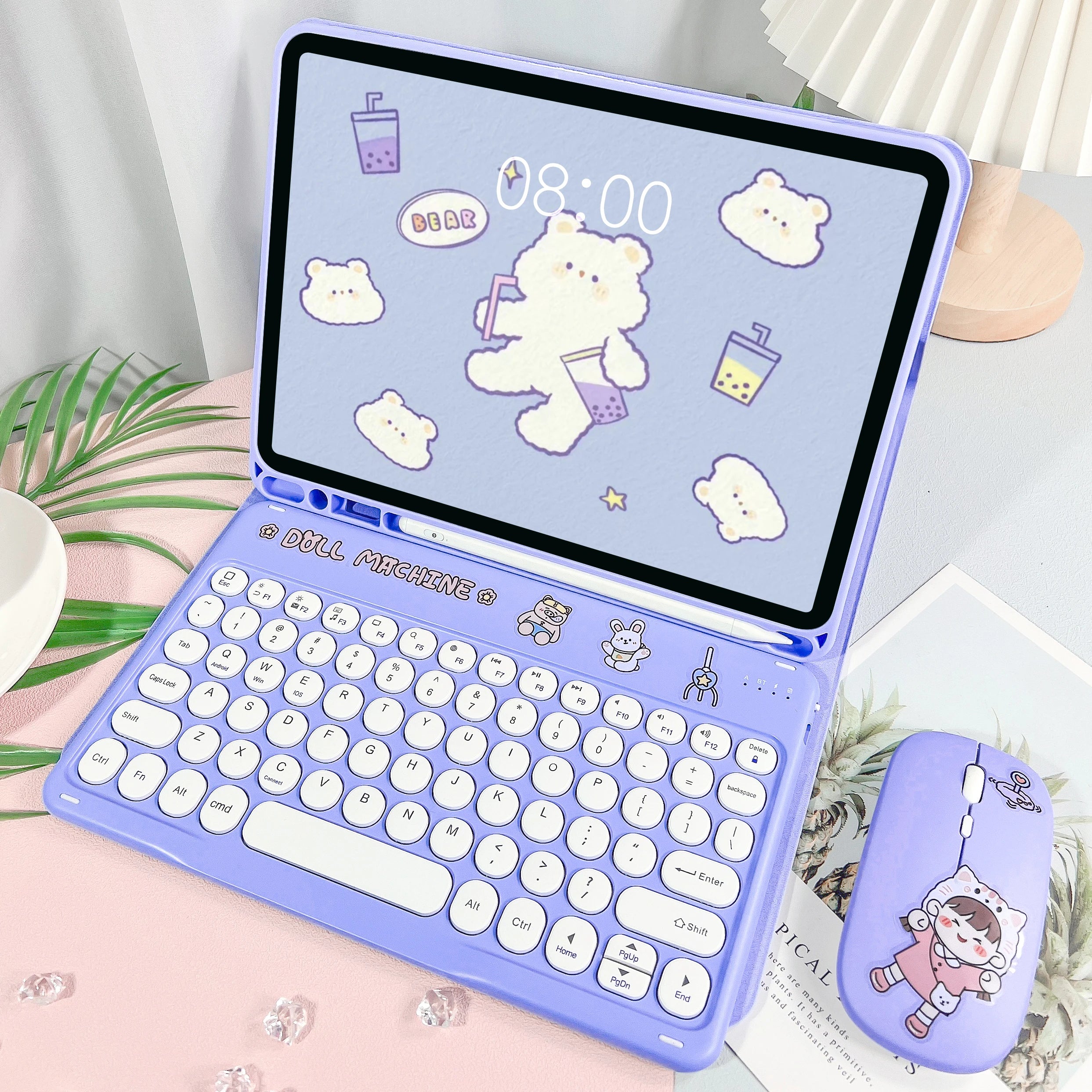 Kabellose Tastatur Maus Hülle iPad Pro Air