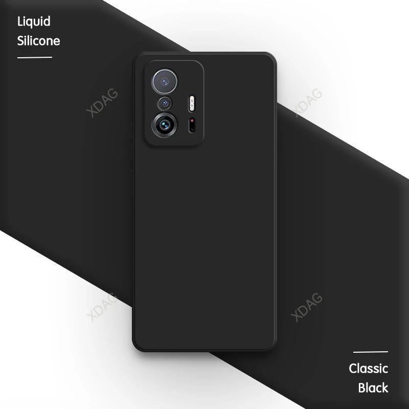 Halb-Hülle aus Flüssigsilikon Xiaomi 11T Pro