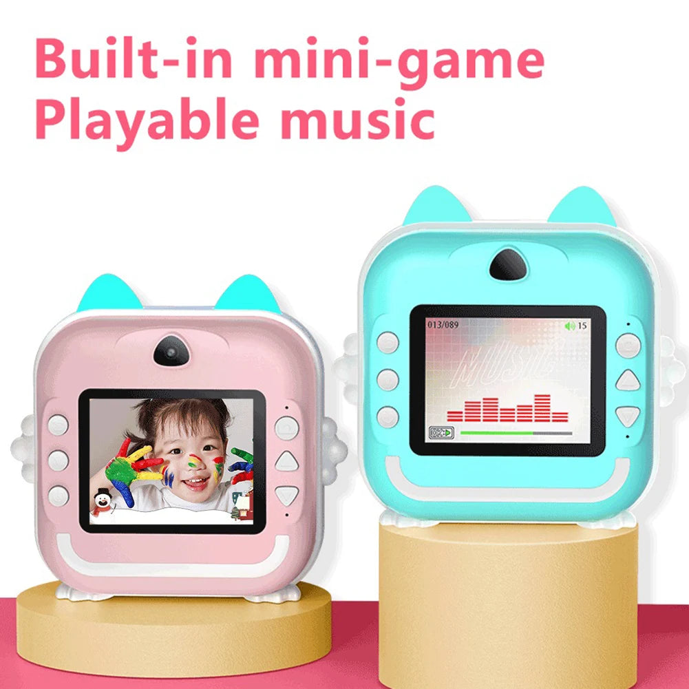 Portable mini thermal printer Bluetooth 200dpi USB