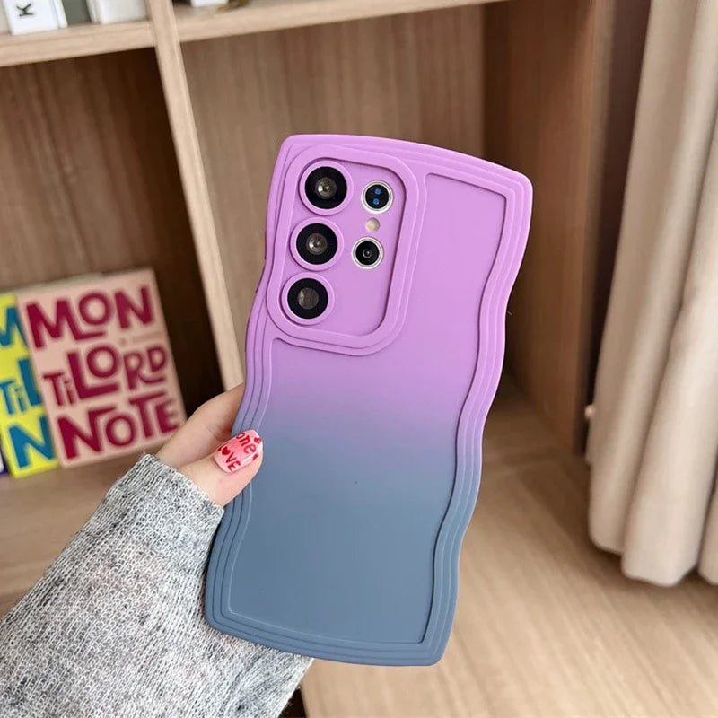 Gradient armband case with holder for Galaxy