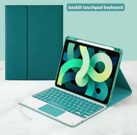 Kabellose Tastatur mit Maus für iPad Hülle