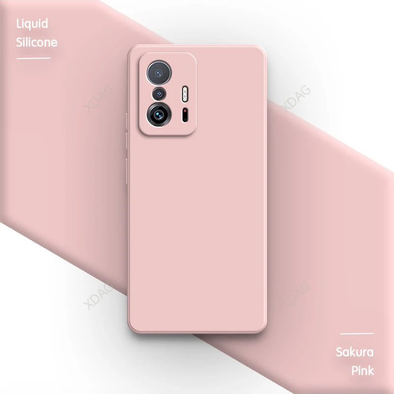 Halb-Hülle aus Flüssigsilikon Xiaomi 11T Pro