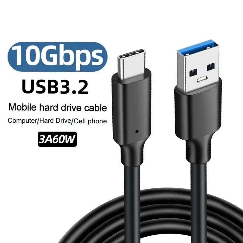 USB 3.2 Kabel Typ A auf USB C Schnell
