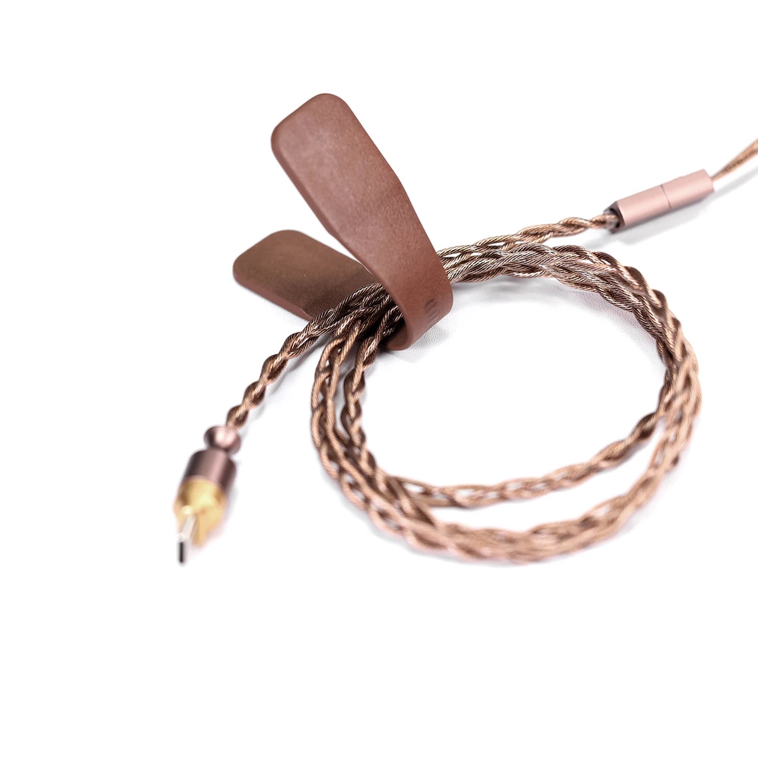 Magnetischer Kabelclip aus Leder für Kabelmanagement