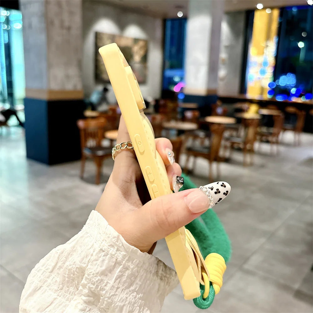 Stylish TPU case with lanyard for Pixel 8