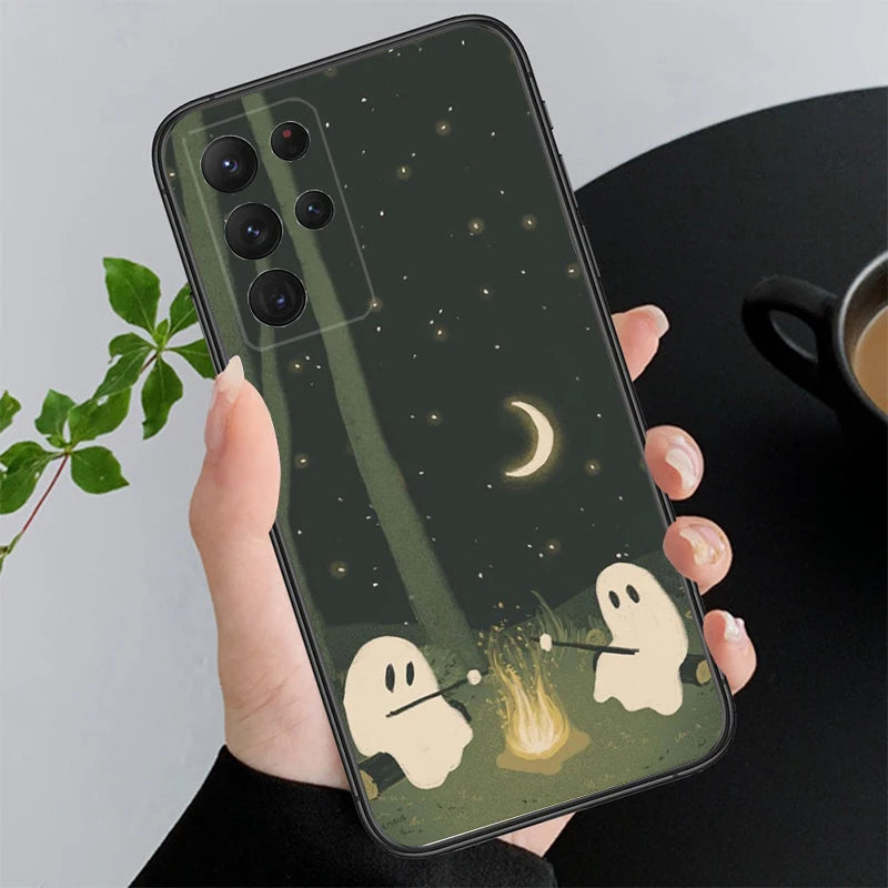 Halloween Ghost Case for Samsung Galaxy S25-S21