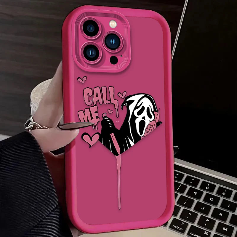 Scream Ghost Call Case for iPhone 16