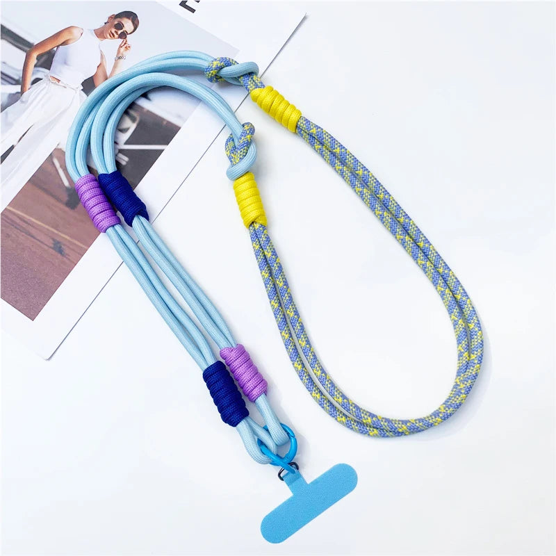 3-in-1 Handy-Umhängeband mit Handschlaufe & Clip